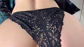 After a long day at the office, this horny housewife bends over for some intense doggystyle action with a muscular bodybuilder's monster cock