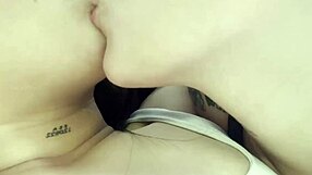 Young Lesbians Bent Over in Homemade Play with Big Clit Riding and Doggystyle Pussy Action