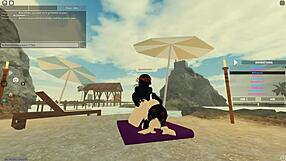 106 roblox porn with anal assfucking bent over doggystyle on big black monster cock