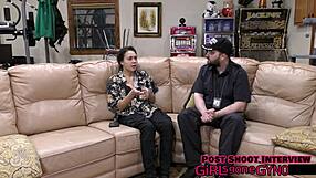 Experience Mara Luv's Tampa university entrance physical with detailed behind-the-scenes footage