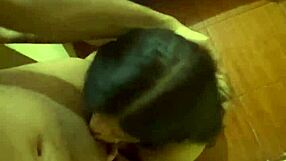 why not let this latina get filled up by a fan? so much cum pouring into her tight vagina for real