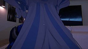 Yukoshvr - kafka and furina take turns on goth boy