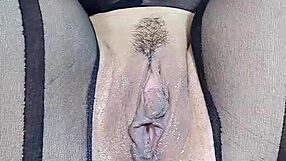 sexy solo show milf masturbates to squirting orgasm with dildo in big ass colombian style