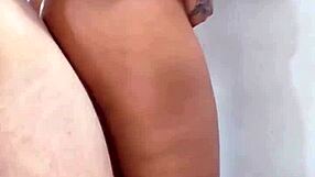 Stepfather Gives Brazilian Teen Standing Anal With Creampie