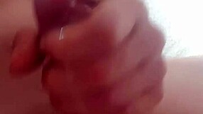 feeling so overwhelmed cumming fast from that quick hidden handjob with big cock before lunch