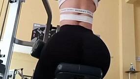 Culona Fitness Rosmery Lara Big Ass Slut In Leggings!