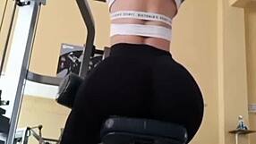 Culona Fitness Rosmery Lara Big Ass Slut In Leggings!