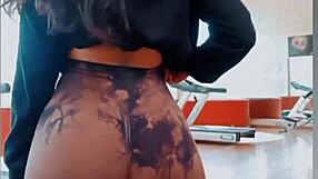 Culona Fitness Rosmery Lara Big Ass Slut In Leggings!