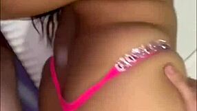 I feel the pain and pleasure as arab housewife gets assfucked by big cock in bedroom while husband watches