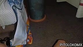 I Cum On My Stepsister's Big Natural Tits After Intense Cowgirl Riding