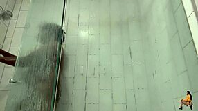 worship that ebony ass in the shower with bdsm couple fun