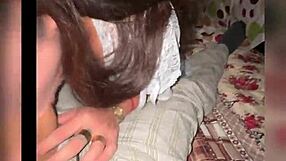 hey stepmom finds me with dick out and begs me to fuck her while home alone