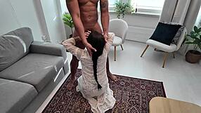 my arab wife's eyes widen in ecstasy facing that dominating bbc stretch