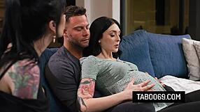 pregnant anna de ville charlotte sins crave couple's depraved fucking