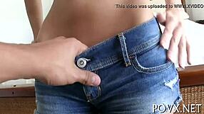 Petite Slut Sucks Cock And Gets Pounded In Tight Pussy POV