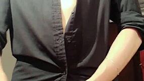 Specific Tutorial For Masturbating In Shirt With Cum Control