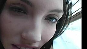 Horny Brunette Teen Slut Gives Adorable Dirty Talk Jerk Off Instructions