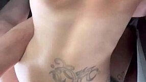 Pretty Hooker Strips Naked Publicly Then Craves Bent-Over Fucks