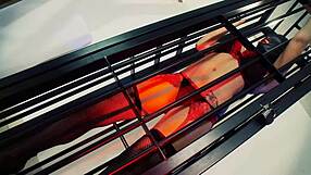 Sexy sluts Mai Bailey and Krystal Webb dive into lesbian fetish with ass licking and pussy fingering action.