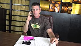 Hardcore Milf Whore Gets Slam Fucked in Office by Huge White Cock