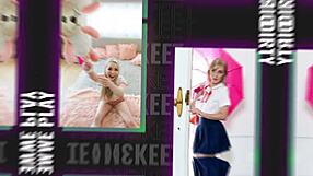 Stepsis Deepthroats Foreign Monster Cock Sloppily