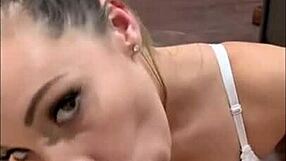 so sasha foxxx is blowing her real boss at the office