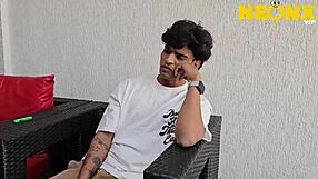 hema bhabhi gives desi massage turning into arabic pussy fuck and ass lick with indian boy