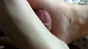 Oh yes, give me that first footjob from a sexy Latina in HD!
