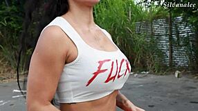 Big cocked tourist soldier pounds huge ass colombian milf silvana lee's wet pussy