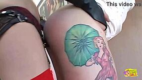 This Dominant Milf Rams Strapon Into Slave's Holes Perfectly!