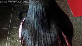 Curvy Brunette Neighbor In Heels Gets Bent Over For Doggystyle Pussy Fucking During Work Hours