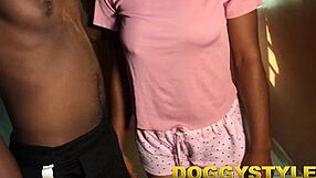 Chubby Sweet Pussy Takes Huge Dick Squirting All Over