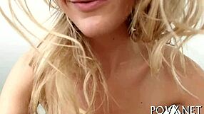 Petite Slut Sucks Cock And Gets Pounded In Tight Pussy POV