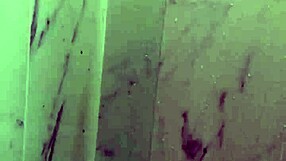 Colombian BBW Ebony Bride Submits to Padrastro's Huge Cock After Shower Spy