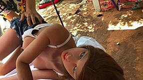 Unexpected anal pleasure with the boss using a toy