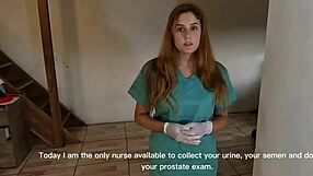 Nurse Julia Swallows Pee, Rims Ass, and Gulps Cum Clean!