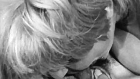 Hinting At Retro Lesbians Delving Into Hairy Pussy Licking Delights