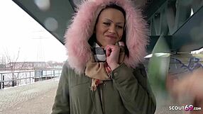 that dirty thrill when german scout grabs 18yo berlin teen off street for rough outdoor cash fuck