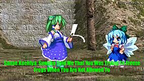 Sanae Fucks Cirno In Hilarious Touhou Comic Parody With Wild Action And Twists