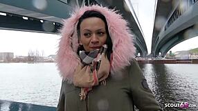 that dirty thrill when german scout grabs 18yo berlin teen off street for rough outdoor cash fuck