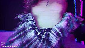 addison vodka's goth pussy takes rough creampie after deepthroat domination