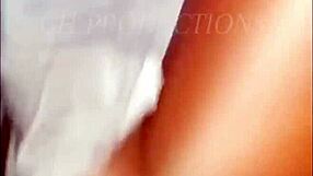 ghetto slut bends over for rough doggystyle fucking with cumshot on big ass