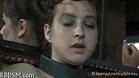 Bold Clamping On Those Sexy Jugs In Rough Action