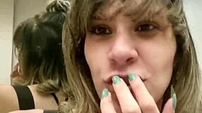 Amateur Latina with Small Tits Blows Guy for Uber Fare Swap