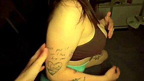 I Absolutely Love Fake Sperm Dripping on My Big Tits and Piercings