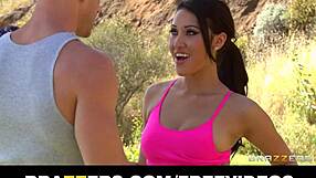 Asian babe Jayden Lee rides big cock cowgirl style to orgasm