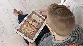 WOW, Watch This Teen 18+ NANCY SEDUCE Her College Tutor With RIDING And CUMSHOT