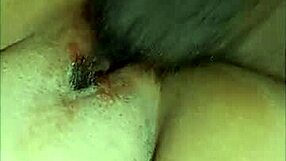 Hey, check this out - a milf gets her first anal with a machine vibrator during an outdoor massage in pov