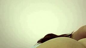 whoa this curvy brunette milf twerks big ass tits shaking pov domination style