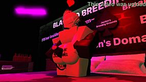 Nasty white bitch wanders hood streets surrounded by thugs craving monster black cocks